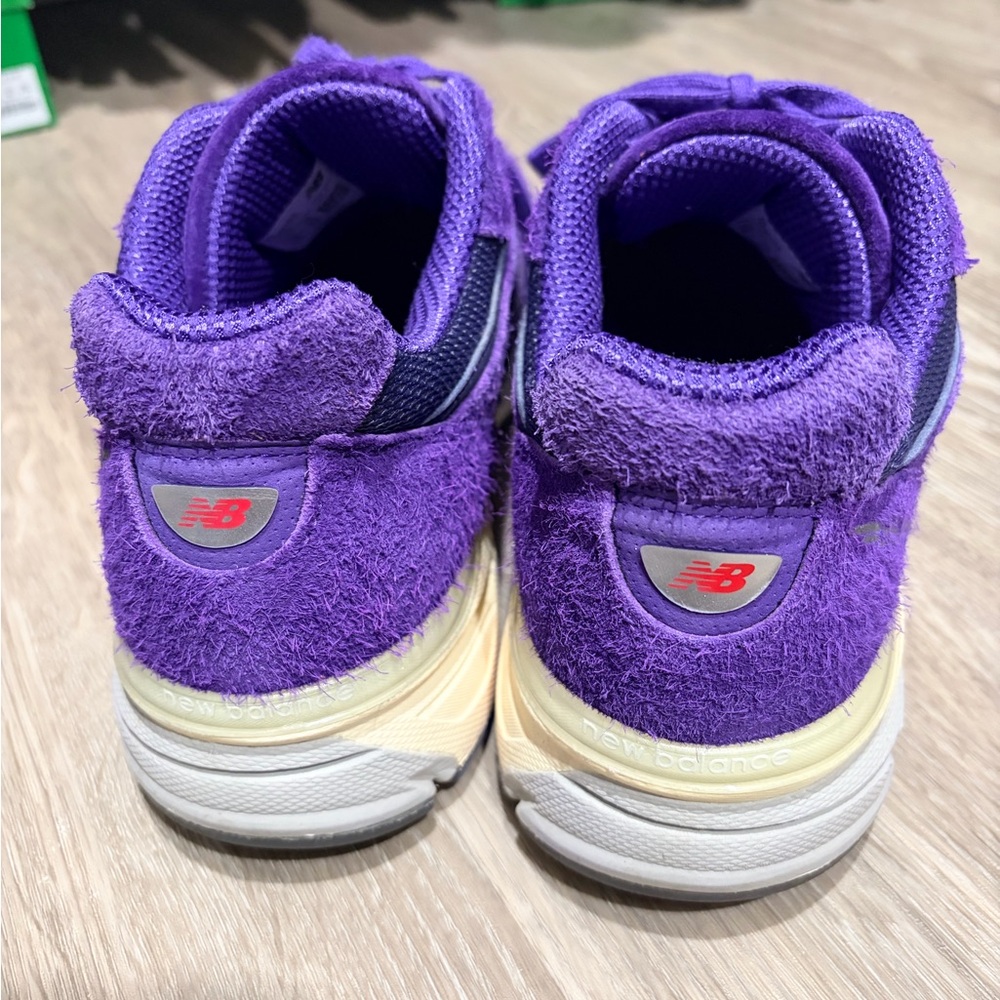 New Balance Men’s 990v4 Purple - Picture 4 of 12